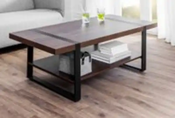 Bild 2 von Prestige Home Living Indoor Couchtisch, ca. 120 x 60 x 45 cm - Braun