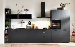 Einbauküche - Nobilia Structura inkl. Elektrogeräte
