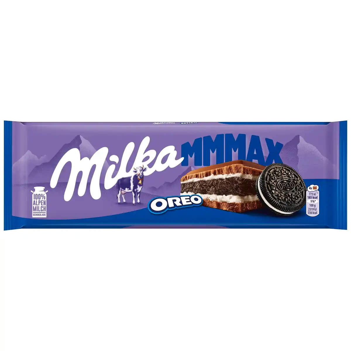 Bild 1 von Milka Schokoladentafel Milch mit Keks MMMAX, 300 g