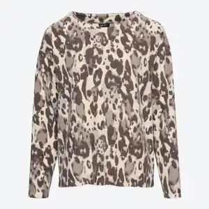 Damen-Pullover mit Animal-Print