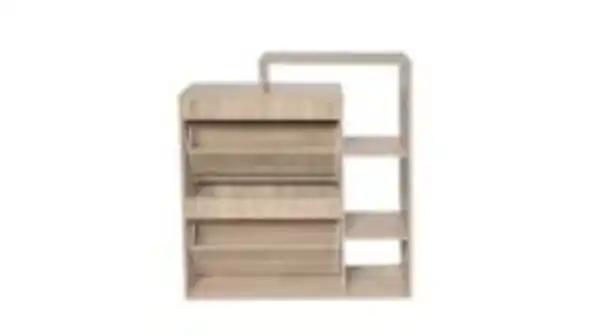 Bild 2 von Hardin 1fachgut Aria Schuhschrank Holzoptik, ca. 93 x 85 x 24 cm