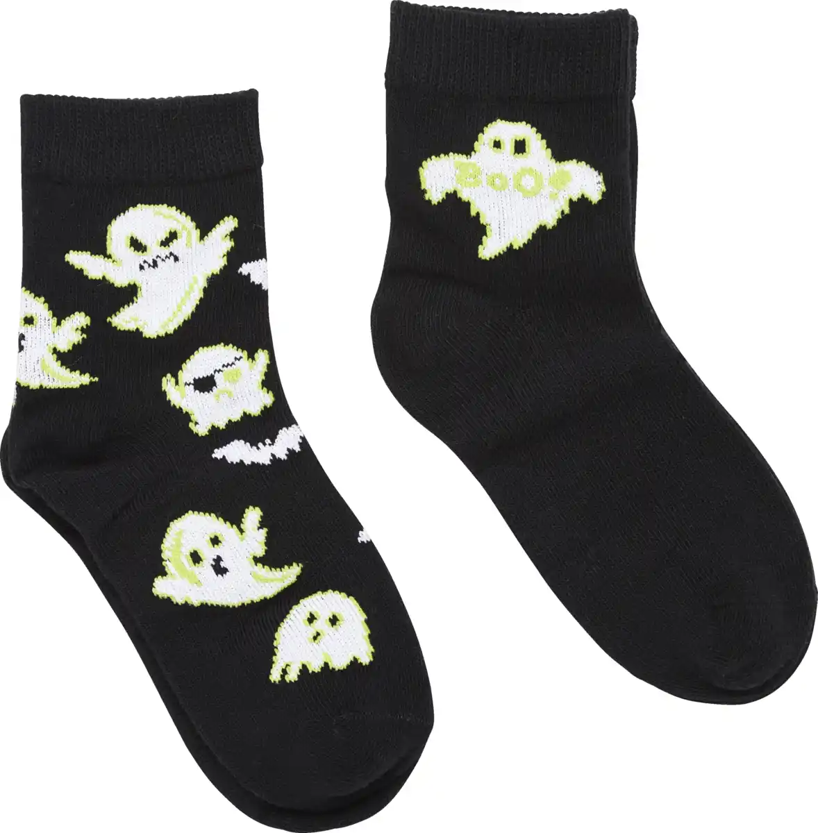 Bild 1 von IDEENWELT Kinder-Socken Glow in the Dark 2er-Set Gr. 35/38