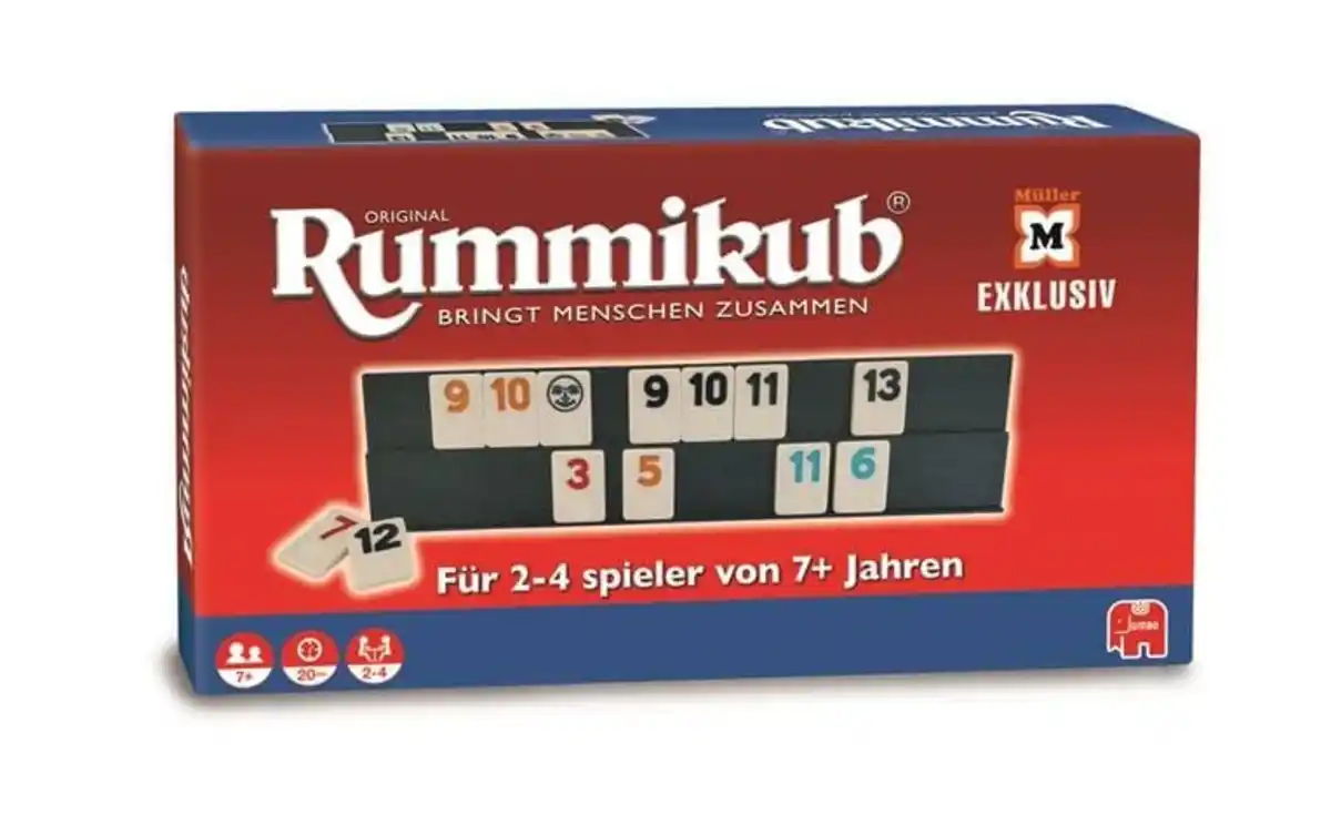 Bild 1 von Jumbo Spiele - Original Rummikub Classic - Exklusive bei Müller, 1 Stk