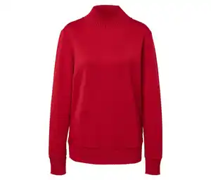 Sweatshirt aus Modal-Mix, rot
