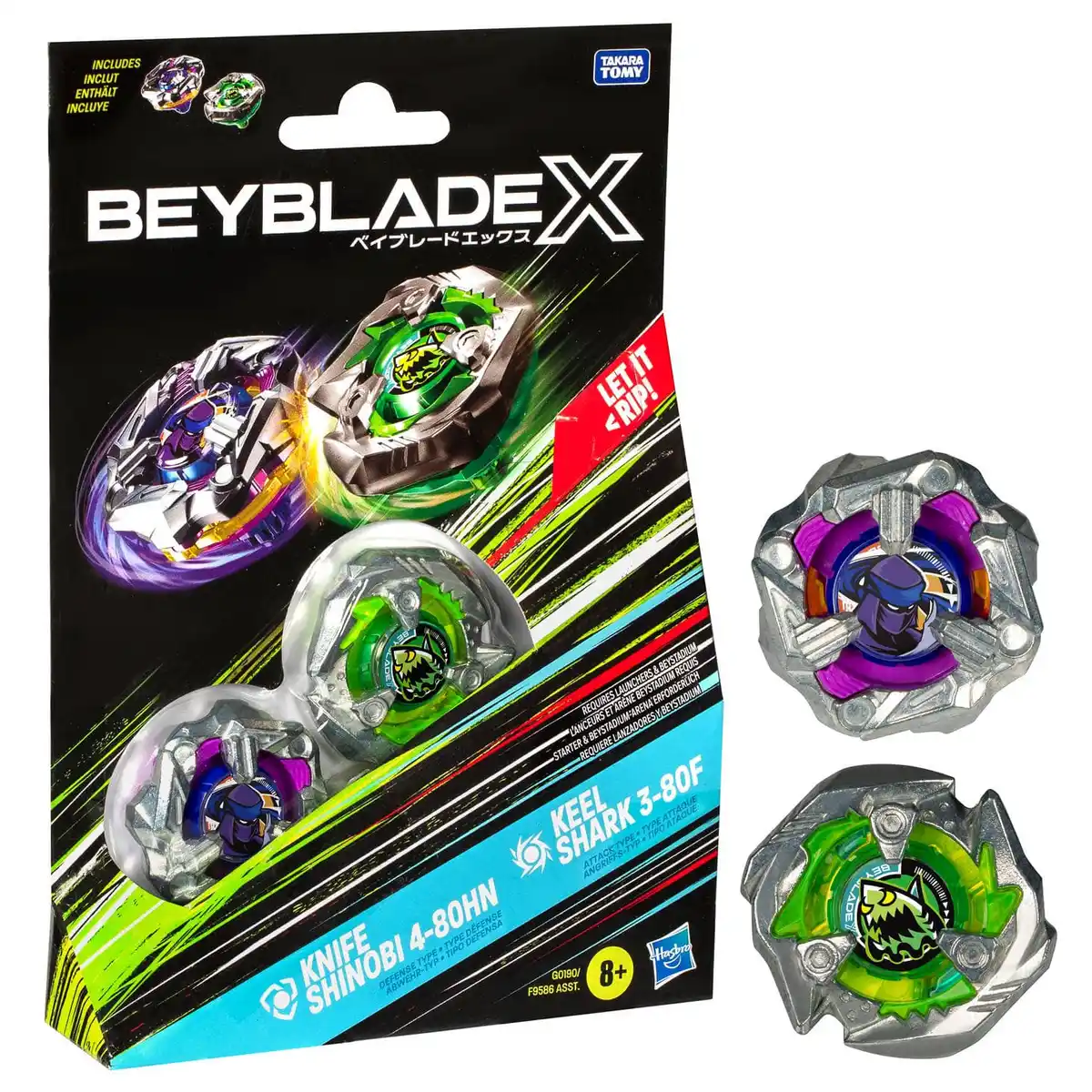 Bild 1 von Hasbro - Beyblade X Dual Pack, 1 Stk