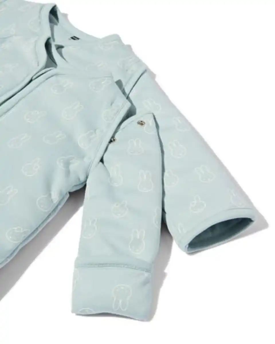 Bild 4 von Miffy-Babyschlafsack mit abnehmbaren Ärmeln, aus Baumwolle, 3,0 TOG grün