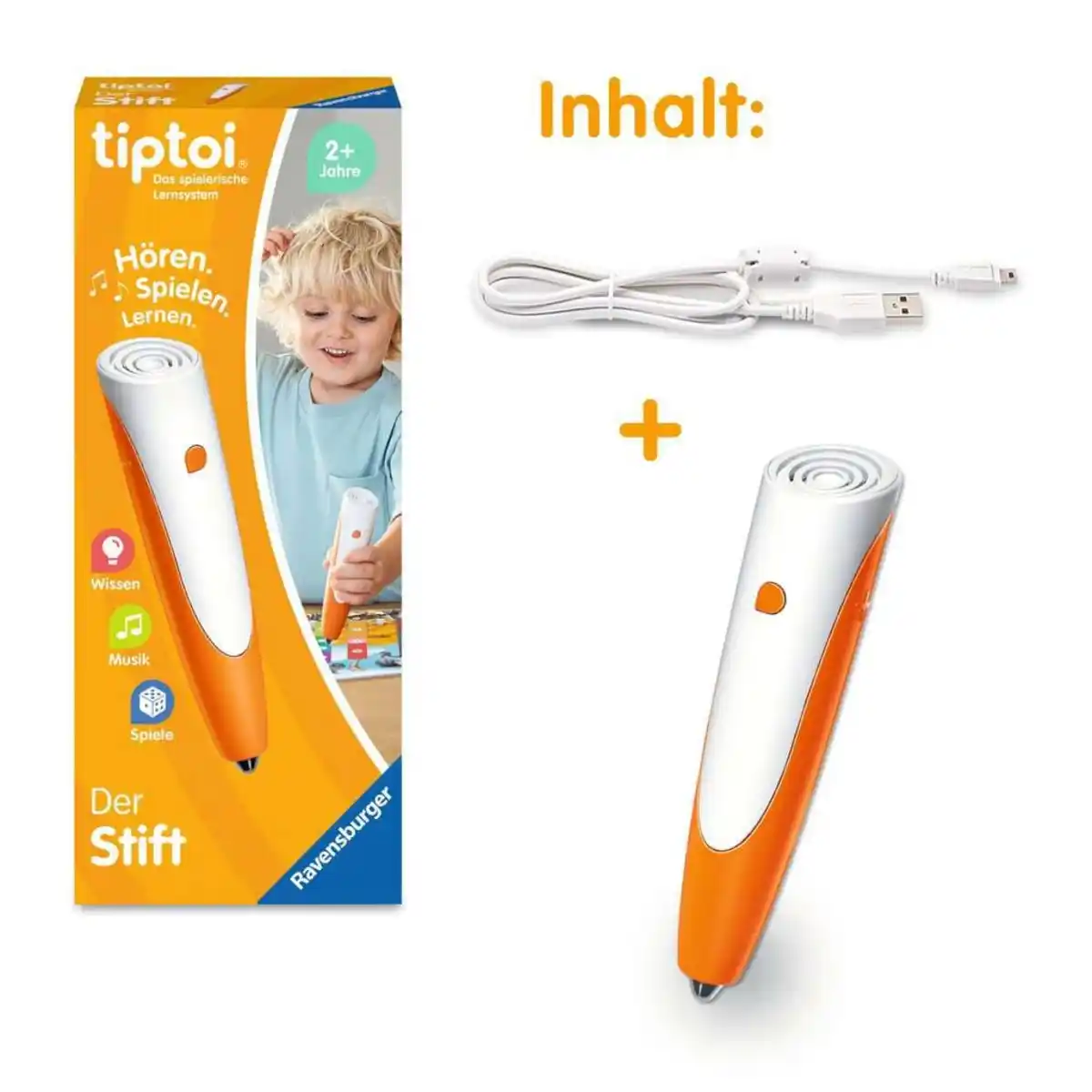 Bild 1 von Ravensburger tiptoi - Stift - Das audiodigitale Lern- und Kreativsystem, 1 Stk
