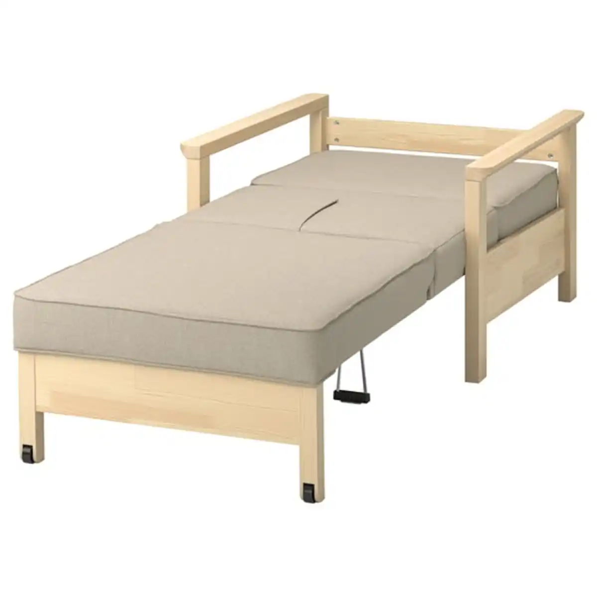 Bild 2 von TORNSBORG Bettsessel, Naggen beige/Kiefer