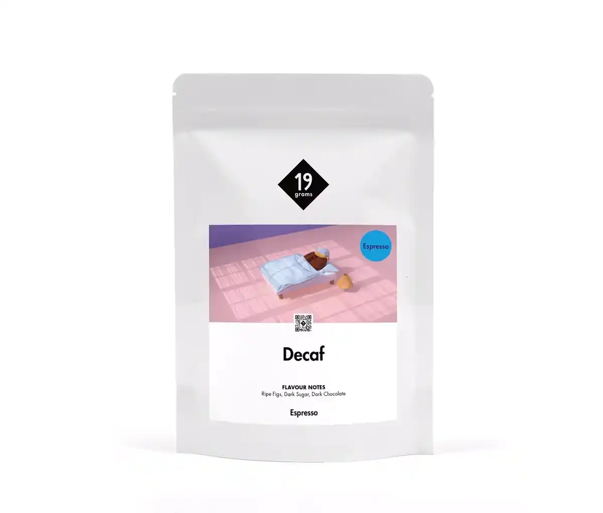 Bild 1 von 19grams - Decaf Espresso, entkoffeiniert - 250 g Ganze Bohne