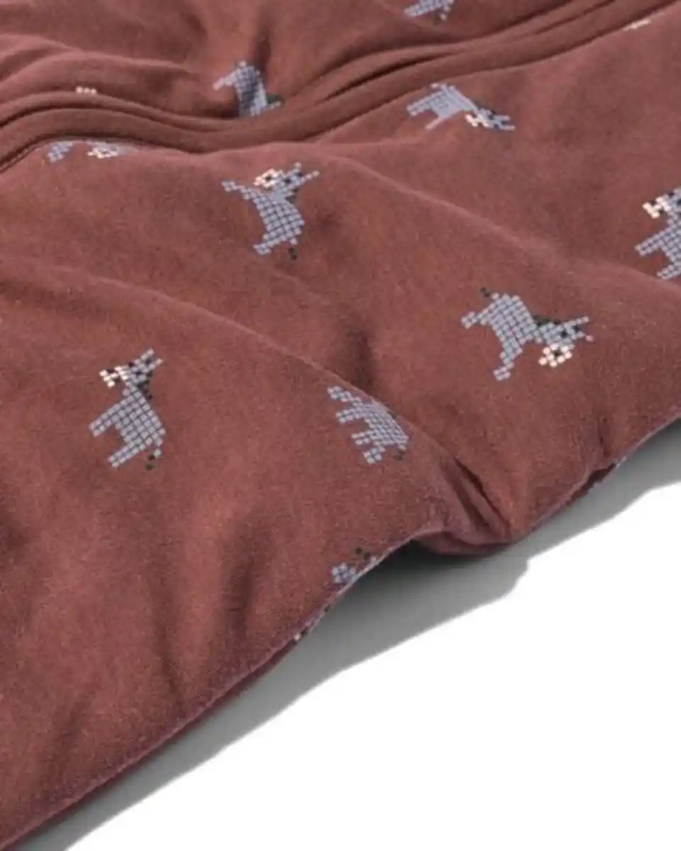 Bild 4 von Babyschlafsack mit abnehmbaren Ärmeln, aus Baumwolle, 3,0 TOG, Esel braun