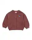 Bild 1 von Baby-Strickjacke aus Sweatstoff braun