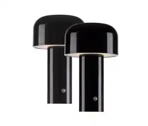 JUST LIGHT LED-Akku-Tischleuchte »Agnes«, 2er-Set, schwarz