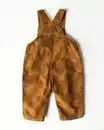 Bild 2 von Baby-Latzhose aus Cord, kariert braun