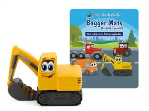 tonies - Hörfigur für die Toniebox: Sing Kinderlieder: Bagger Mats & seine Freunde: Die schönsten Fahrzeuglieder, 1 Stk