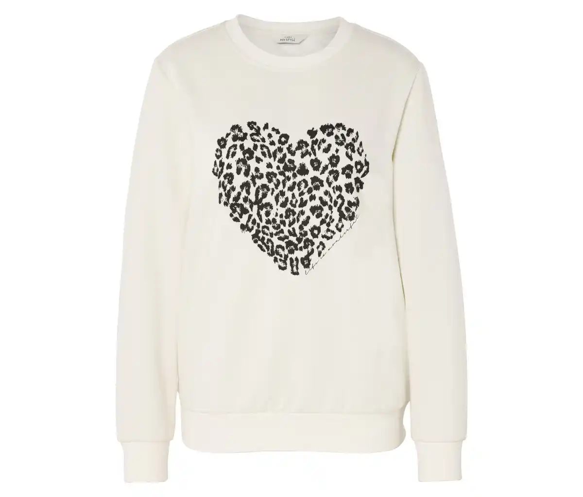 Bild 1 von Sweatshirt mit Print, cremeweiß