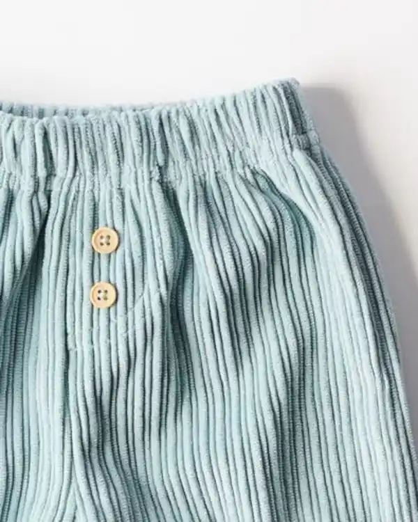 Bild 3 von Newborn-Hose, Comfy Fit, gerippt blau