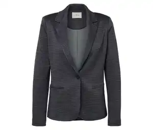 Karierter Jerseyblazer
