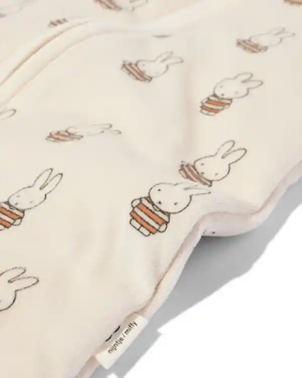 Bild 3 von Miffy-Babyschlafsack mit abnehmbaren Ärmeln, Velours, 3 TOG beige
