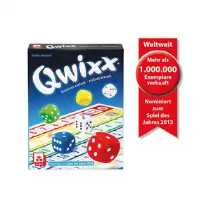 Nürnberger Spielkarten Verlag - Qwixx, 1 Stk