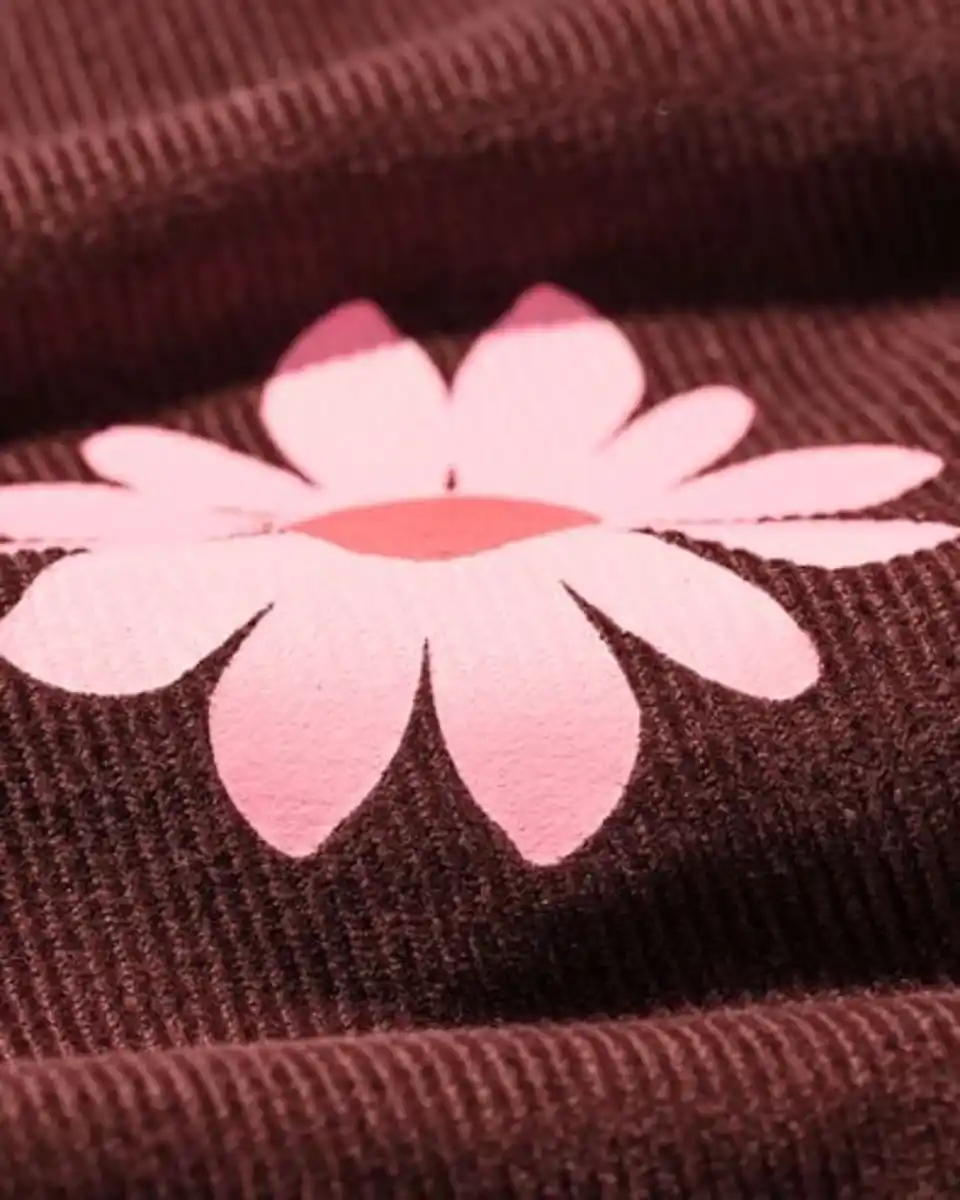 Bild 4 von Babyhose, Wide Fit, Kord, Blumen dunkelbraun