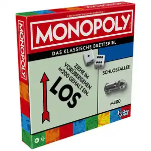Hasbro - Monopoly Das klassische Brettspiel, 1 Stk