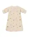 Bild 1 von Baby-Schlafsack mit abnehmbaren Ärmeln, aus Baumwolle, 3 TOG, Tiere naturfarben
