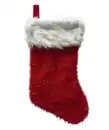 Bild 1 von Weihnachtsstrumpf mit Kunstfellbesatz