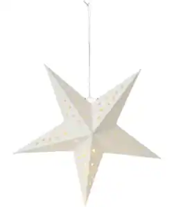 LED-Papierstern Weihnachten