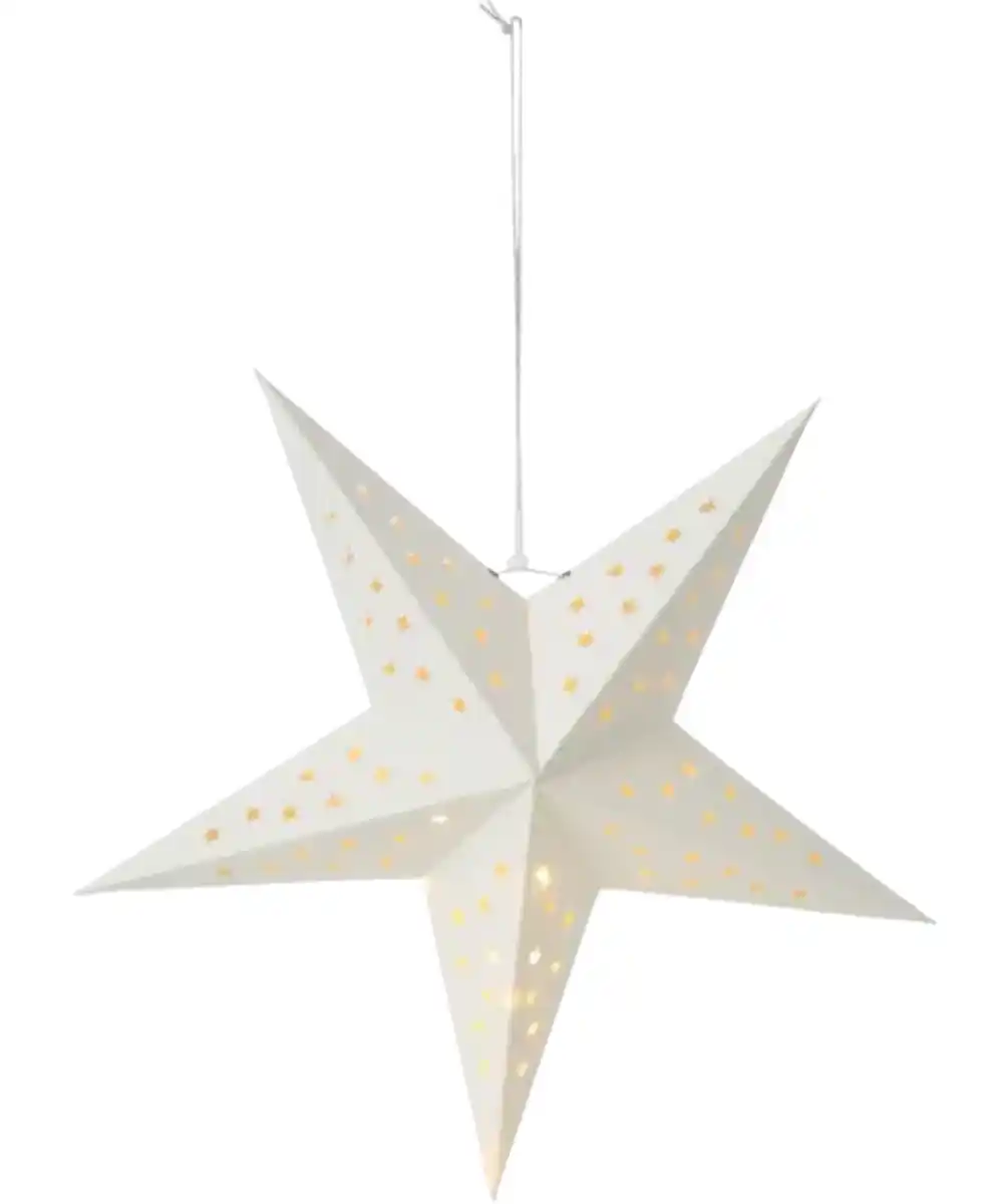 Bild 1 von LED-Papierstern Weihnachten