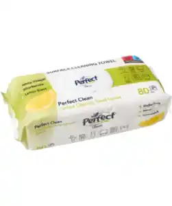 Perfect Clean Oberflächenreinigungstücher Lemon