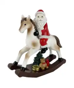 Deko-Schaukelpferd Weihnachten