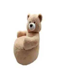 Sitzkissen in Teddybär-Optik