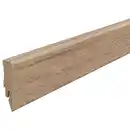 Bild 1 von Egger Holzwerkstoffe Sockelleiste Kubische Leiste, Braun, Holzwerkstoff, 1.4x5.8x240 cm, Teppiche & Böden, Bodenbeläge, Bodenzubehör, Sockelleisten