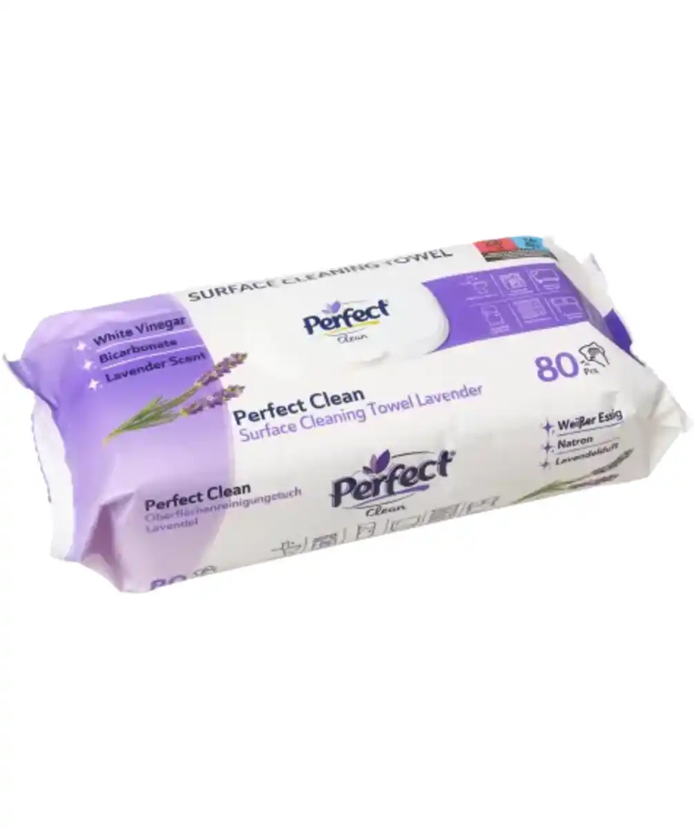 Bild 1 von Perfect Clean Oberflächenreinigungstücher Lavendel