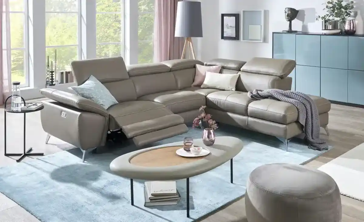 Bild 3 von uno Ecksofa mit elektrischer Relaxfunktion Danae