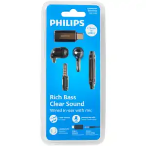 Philips Kopfhörer mit Klinkenstecker & USB-C