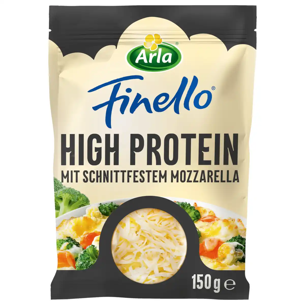 Bild 1 von Arla Finello High Protein Käse gerieben 150g