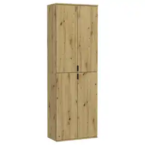 Mid.you Drehtürenschrank, Eiche Artisan, Holzwerkstoff, 7 Fächer, 61x193x34 cm, FSC Mix, Schlafzimmer, Kleiderschränke, Drehtürenschränke