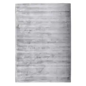 Tom Tailor Handwebteppich, Grau, Textil, Uni, rechteckig, 65x135 cm, Teppiche & Böden, Teppiche, Moderne Teppiche
