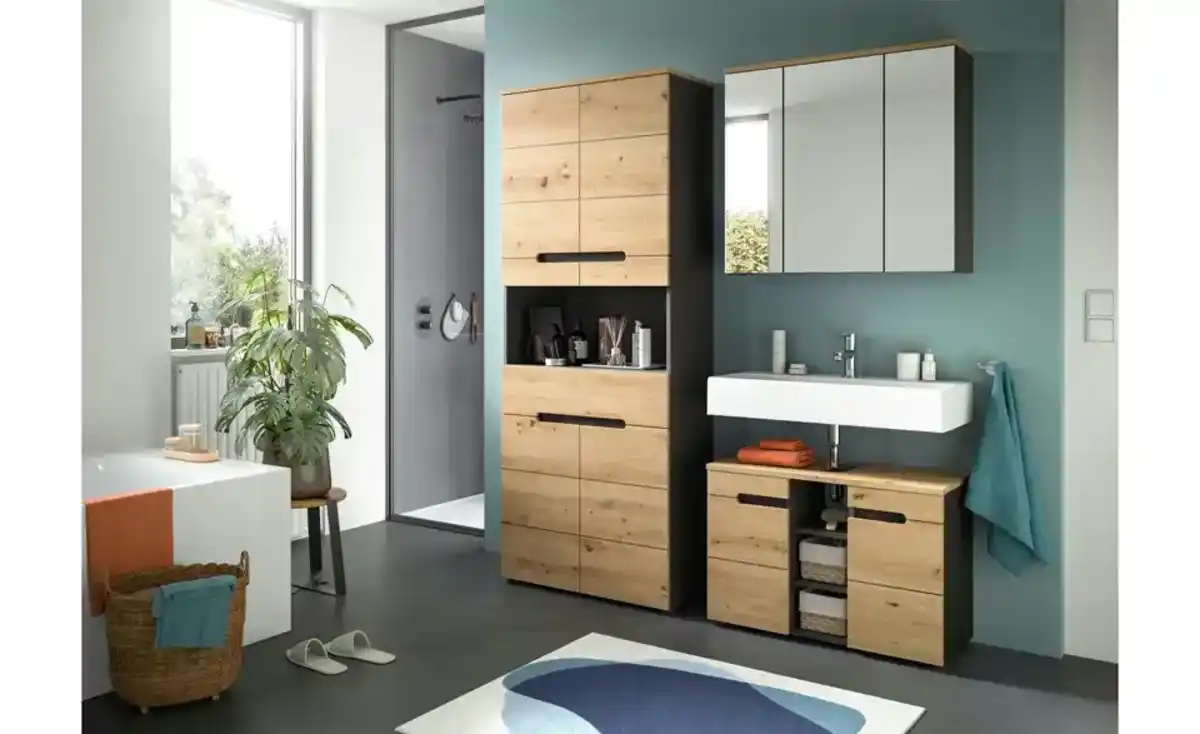 Bild 1 von Waschbeckenunterschrank Canower See