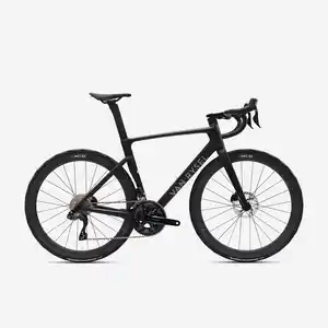 VAN RYSEL Race Rennrad RCR-R CF Shimano 105 Di2 2x12 Powermeter Schwarz
