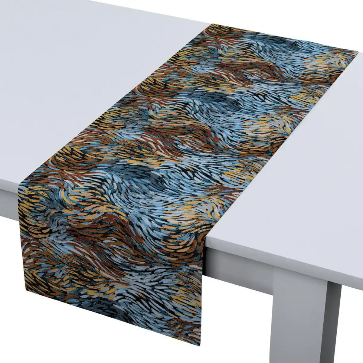 Bild 1 von Dekoria Tischläufer, Blau, Textil, 40x130 cm, Wohntextilien, Tischwäsche, Tischläufer