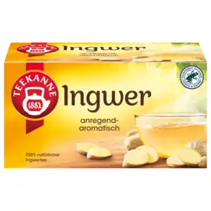 Teekanne Ingwer Tee 36g 18 Beutel