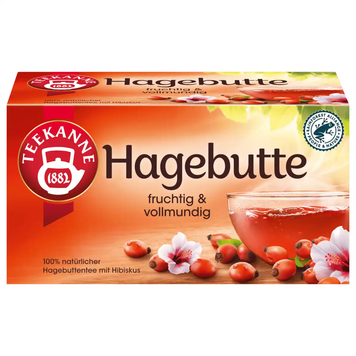 Bild 1 von Teekanne Vollmundige Hagebutte 60g, 20 Beutel