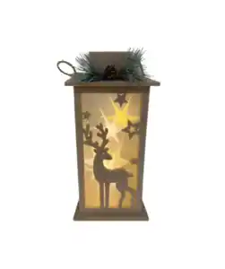 LED-Filzlaterne Weihnachten