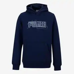 PUMA Hoodie Kinder - Print blau