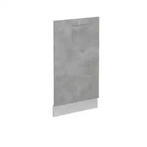 Vicco Frontblende, Grau, Weiß, Holzwerkstoff, Rechteckig, 45x81.8x1.6 cm, Küchen, Küchenmöbel, Küchenschränke, Küchenunterschränke