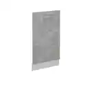 Bild 1 von Vicco Frontblende, Grau, Weiß, Holzwerkstoff, Rechteckig, 45x81.8x1.6 cm, Küchen, Küchenmöbel, Küchenschränke, Küchenunterschränke