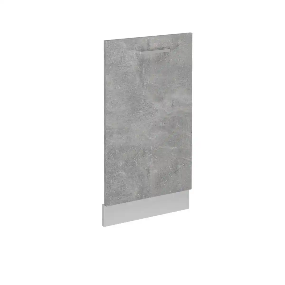 Bild 1 von Vicco Frontblende, Grau, Weiß, Holzwerkstoff, Rechteckig, 45x81.8x1.6 cm, Küchen, Küchenmöbel, Küchenschränke, Küchenunterschränke