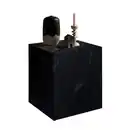 Bild 1 von Livetastic Beistelltisch, Schwarz, Holzwerkstoff, Marmoroptik, quadratisch, 45x50x45 cm, Wohnzimmer, Wohnzimmertische, Beistelltische